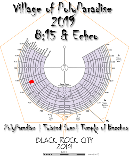 Village of PolyParadise Location in BRC 2019
